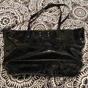 Black Kate Spade Tote Handbag